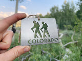Colorado State Hiker Ornament