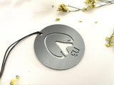 Horse Hoof Customizable Heirloom Ornament Made from Raw Steel Loss Pet Memorial