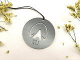 Horse Hoof Customizable Heirloom Ornament Made from Raw Steel Loss Pet Memorial