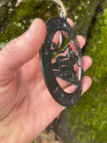 Great Locomotive Chase Adairsville, GA Train Locomotive Ornament 3.5"