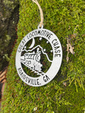 Great Locomotive Chase Adairsville, GA Train Locomotive Ornament 3.5"