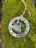 HIstoric Narrow Gauge CHAMA, NM to ANTONITO, CO Train Locomotive Ornament 3.5"
