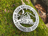 San Juan National Forest Durango to Silverton Train Ornament 3.5"