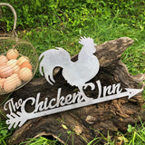 Chicken Inn Steel Metal Sign