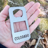 Colorado State Rectangle Bottle Opener