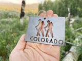 Colorado State Hiker Ornament