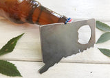 Connecticut State Metal Bottle Opener