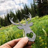 Deer Metal Ornament