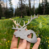 Elk Metal Ornament