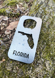Florida State Rectangle Bottle Opener