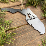 Florida State Paddle Board Ornament