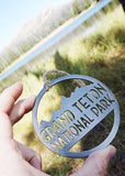 Grand Teton National Park Metal Ornament