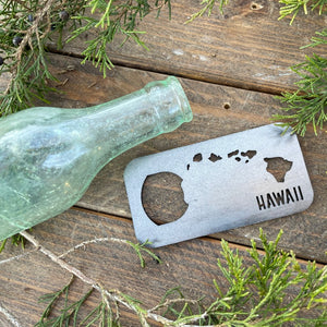 Hawaii State Metal Bottle Opener