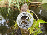 Homosassa Springs Florida Manatee - Metal Steel Ornament