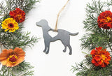 Labrador Retriever Dog Metal Ornament