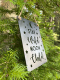 Stay Wild Moon Child Metal Sign 5" x 7"