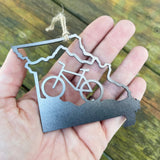 Missouri Mountain Bike Ornament