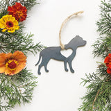 American Staffordshire Terrier Metal Ornament