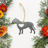 American Staffordshire Terrier Metal Ornament
