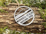 Wrangell–St. Elias National Park Raw Steel Ornament Alaska
