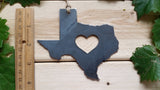 Texas State Metal Ornament