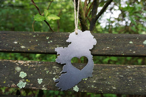 Ireland Metal Steel Ornament