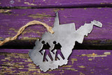 West Virginia State Hiker Ornament