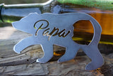 Papa Bear Metal Bottle Opener