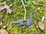 Nessy ( Loch Ness Monster) Metal Ornament
