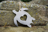 Sea Turtle Metal Ornament