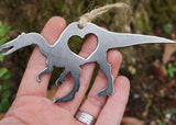 Baryonyx Dino Metal Ornament