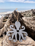 Octopus Metal Ornament