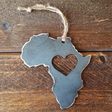 Africa Metal Steel Ornament